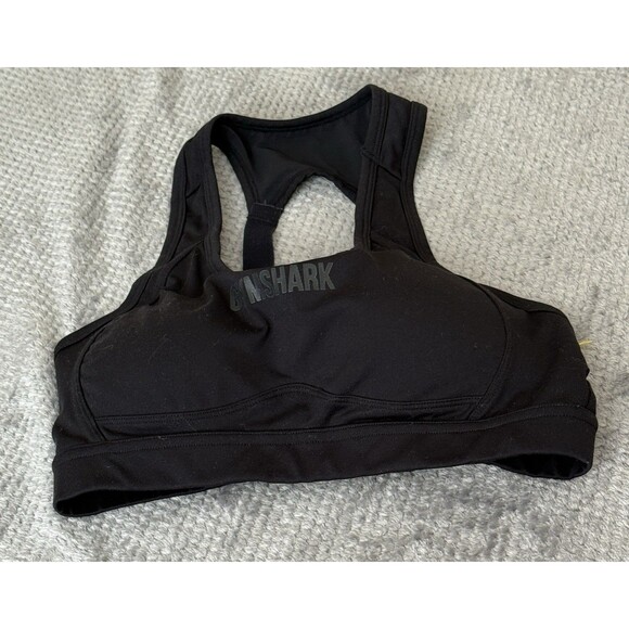 Gymshark Sports Bra Small Clasp Back Closure built in pads - Picture 1 of 11